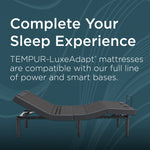 Tempur Sealy - Luxeadapt 2.0 Medium Hybrid Twin Xl Mattress - White|Black Fabric - Mattresses - Additional View 11