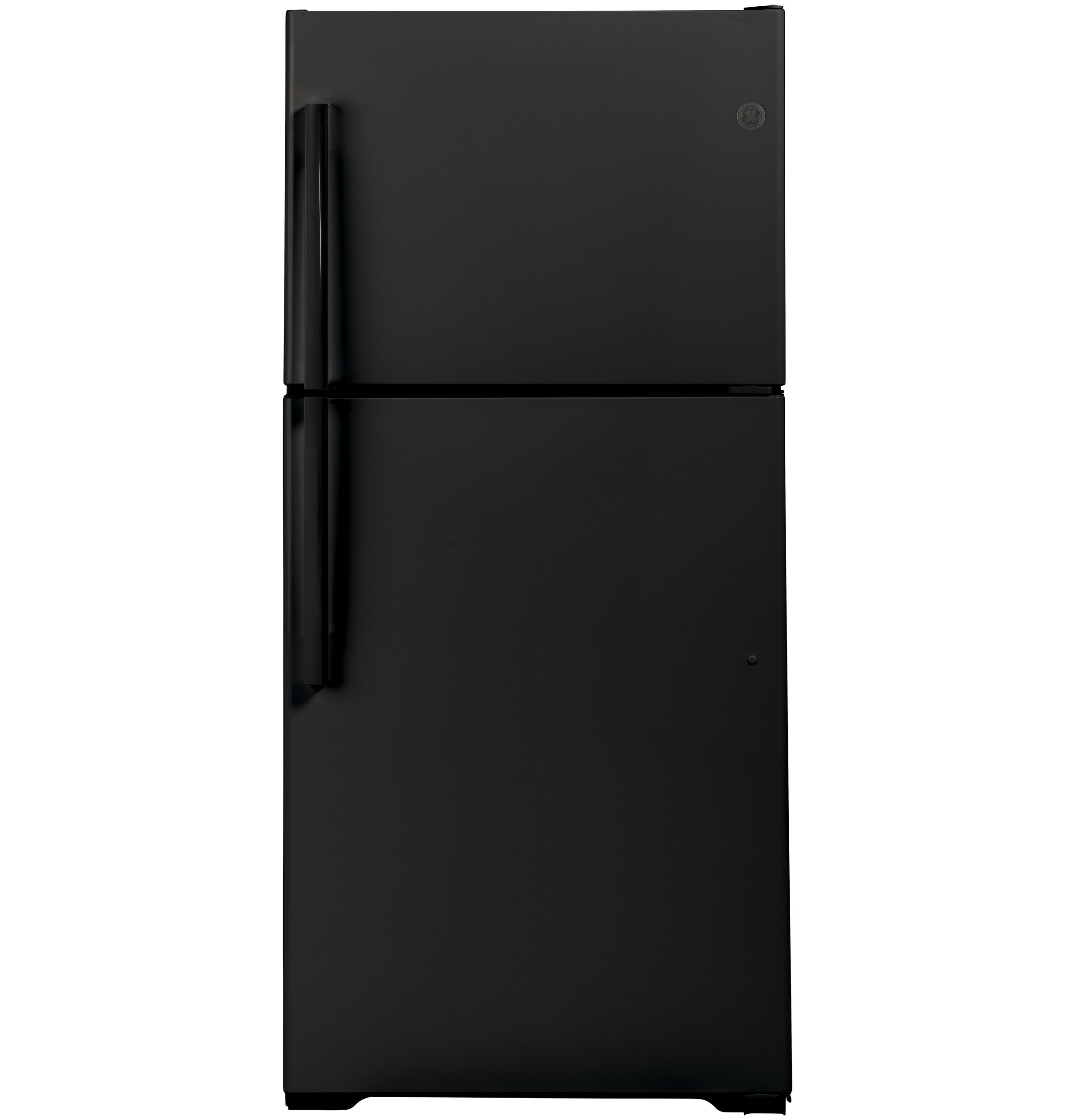 GE BLACK 21.9CU TOP FREEZER REFRIGERATOR - Refrigerators