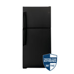 GE BLACK 21.9CU TOP FREEZER REFRIGERATOR - Refrigerators - Additional View 4