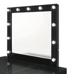 Morgan Vanity With Led Mirror - Black - Additional View 1