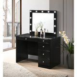 Morgan Vanity With Led Mirror - Black - Additional View 3