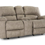 STETSON FOG ROCKING RECLINING LOVESEAT WITH CONSOLE - Additional View 1