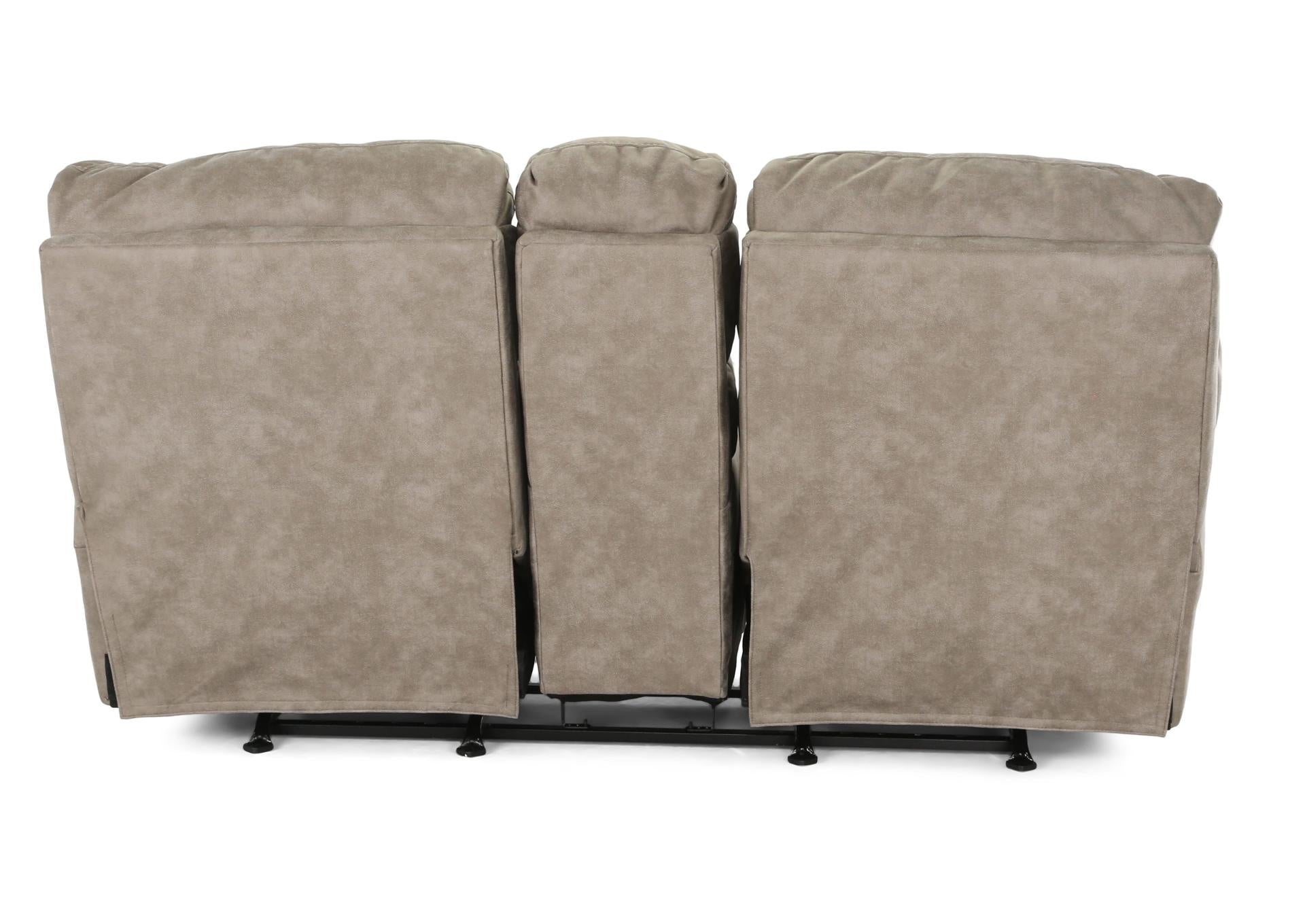 STETSON FOG ROCKING RECLINING LOVESEAT WITH CONSOLE - Additional View 3