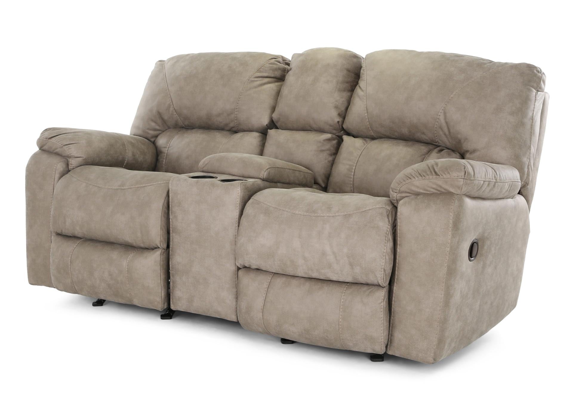 STETSON FOG ROCKING RECLINING LOVESEAT WITH CONSOLE - Additional View 5