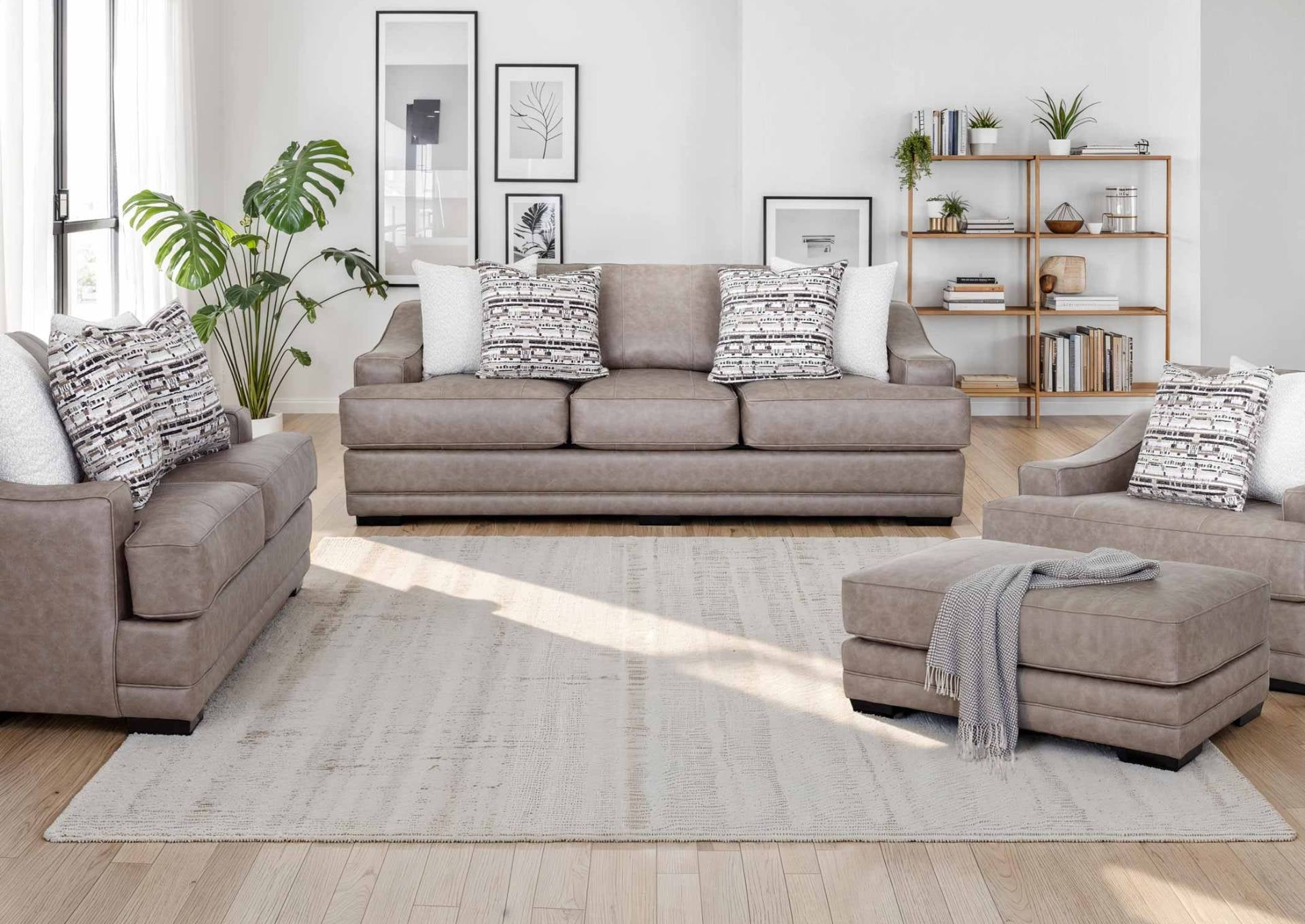 DUVALL GREIGE SOFA - Additional View 4