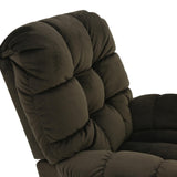 Brosmer Rocker Recliner - Chocolate - Additional View 4