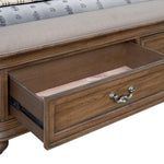 Mallory Light King Bed - Oak - Additional View 3