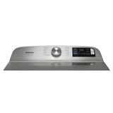 Whirlpool - MAYTAG SILVER 7.4CU ELECTRIC SMART DRYER WITH PET PRO OPTION - Pearl Silver Metal - Dryers - Additional View 12