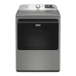 Whirlpool - MAYTAG SILVER 7.4CU ELECTRIC SMART DRYER WITH PET PRO OPTION - Pearl Silver Metal - Dryers - Additional View 13