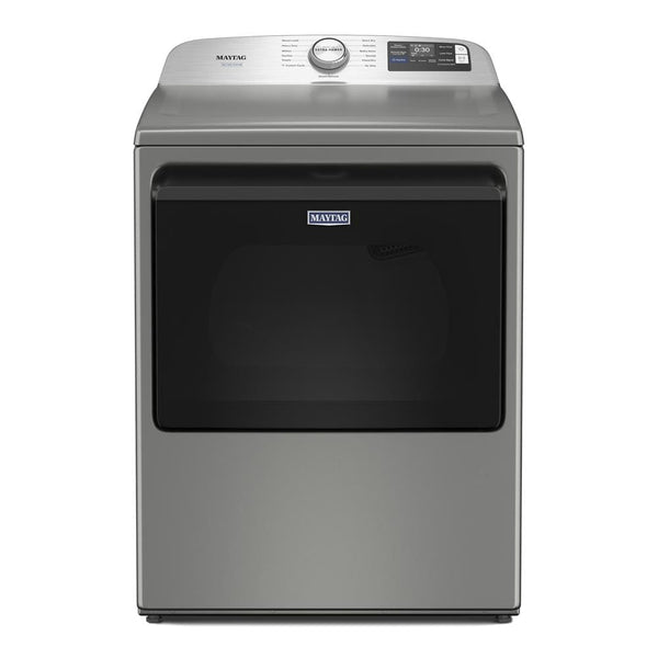 Whirlpool - MAYTAG SILVER 7.4CU ELECTRIC SMART DRYER WITH PET PRO OPTION - Pearl Silver Metal - Dryers - Additional View 13