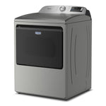 Whirlpool - MAYTAG SILVER 7.4CU ELECTRIC SMART DRYER WITH PET PRO OPTION - Pearl Silver Metal - Dryers - Additional View 15