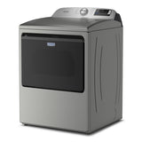 Whirlpool - MAYTAG SILVER 7.4CU ELECTRIC SMART DRYER WITH PET PRO OPTION - Pearl Silver Metal - Dryers - Additional View 15