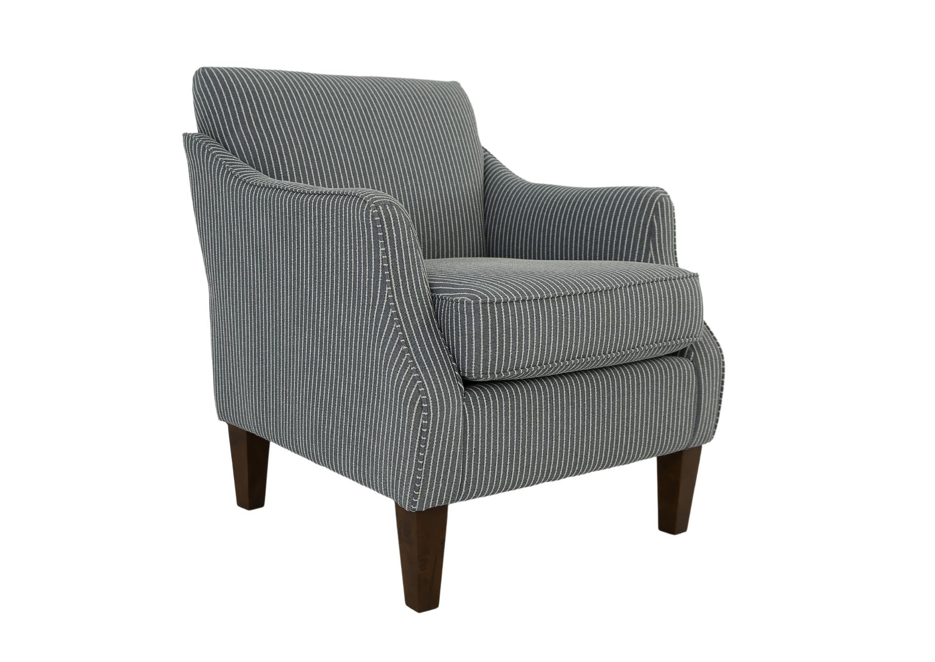 Ashelle Club Chair - Chambray - Additional View 1