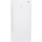 GE WHITE 14.1CU FROST FREE UPRIGHT FREEZER - Freezers