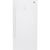 GE WHITE 14.1CU FROST FREE UPRIGHT FREEZER - Freezers