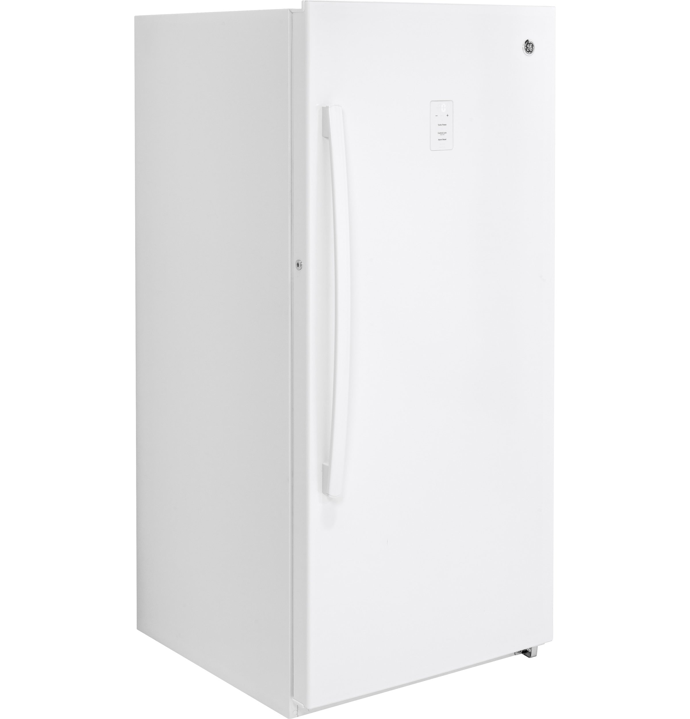 GE WHITE 14.1CU FROST FREE UPRIGHT FREEZER - Freezers - Additional View 3