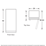GE WHITE 14.1CU FROST FREE UPRIGHT FREEZER - Freezers - Additional View 8