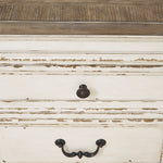 Ashley Furniture - REALYN DINING ROOM SERVER - White Glass|Wood - Servers - Additional View 7
