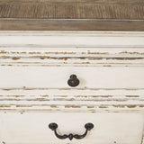 Ashley Furniture - REALYN DINING ROOM SERVER - White Glass|Wood - Servers - Additional View 7