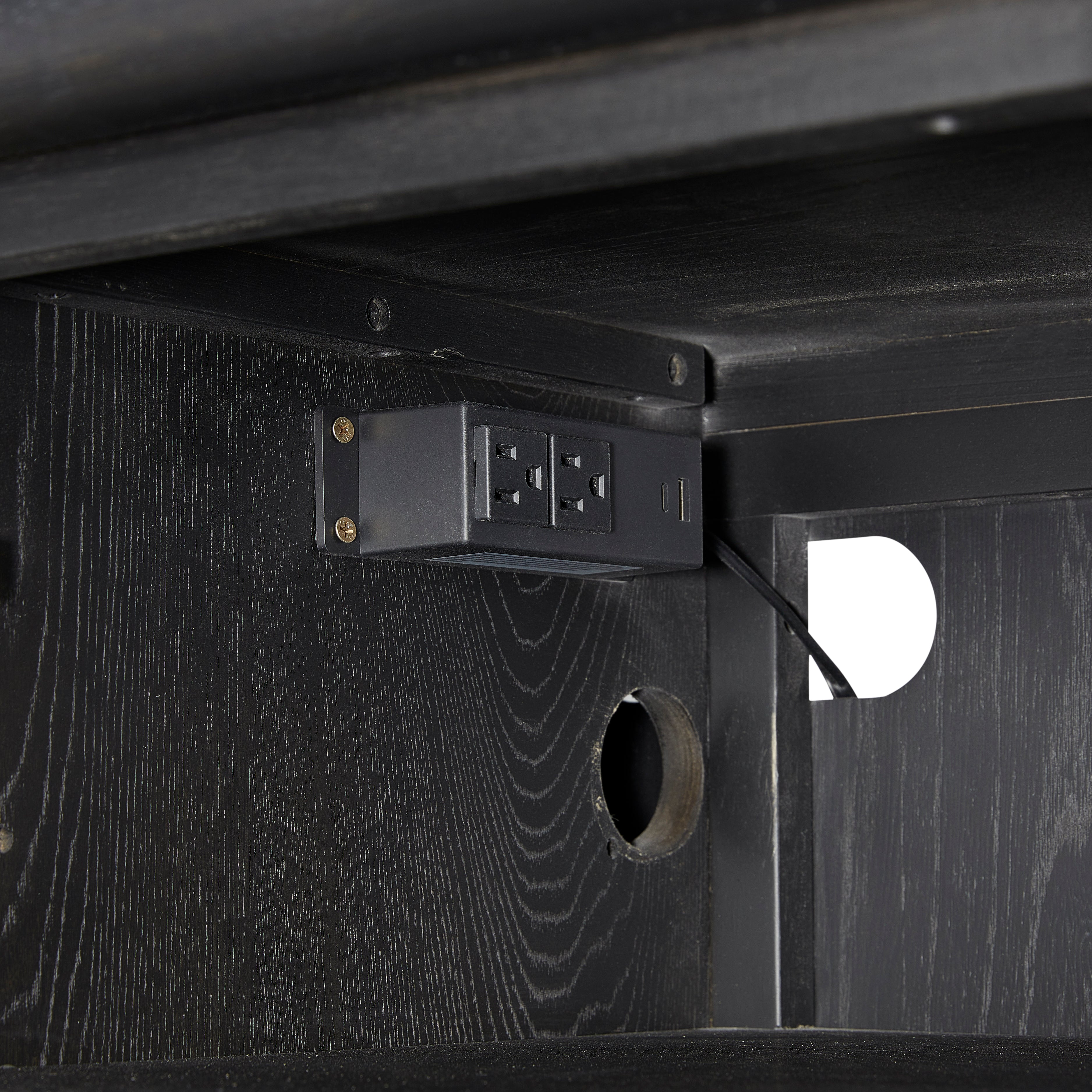 Bernards - ELURE BLACK SERVER - Wood - Servers - Additional View 2