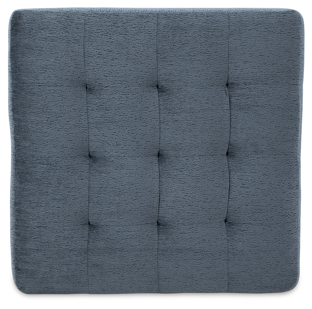 Ashley Furniture - MAXON PLACE NAVY OVERSIZED OTTOMAN - Blue Fabric - Ottomans - Additional View 3