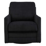 Icaman Swivel Chair - Onyx