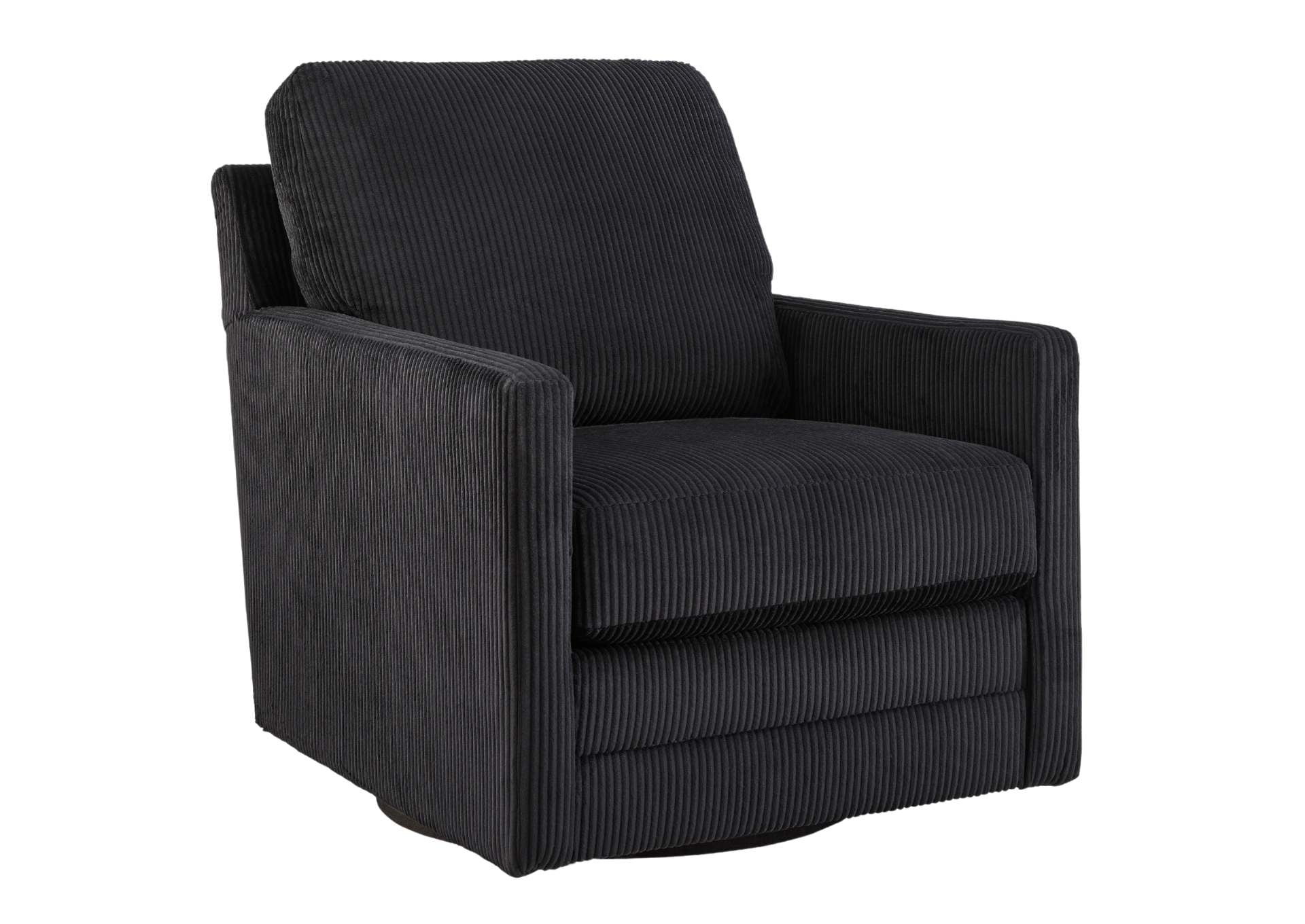 Icaman Swivel Chair - Onyx - Additional View 1