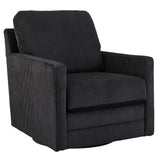 Icaman Swivel Chair - Onyx - Additional View 1