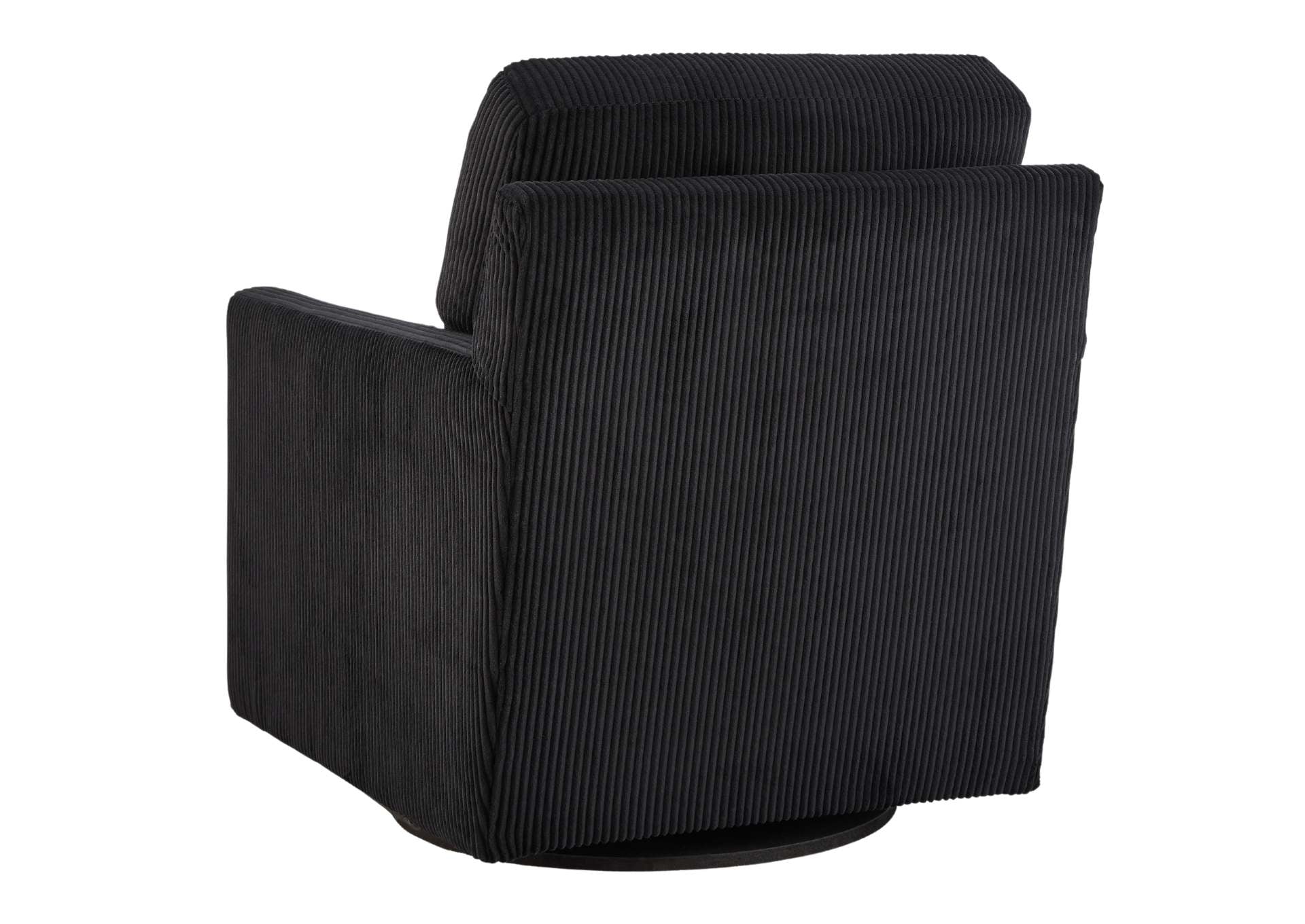 Icaman Swivel Chair - Onyx - Additional View 3