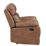 RUDGER CHESTNUT RECLINER - Additional View 2