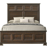 Mossberg Rustic Queen Bed - Oak