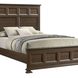 Mossberg Rustic Queen Bed - Oak - Additional View 1