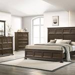 Mossberg Rustic Queen Bed - Oak - Additional View 2