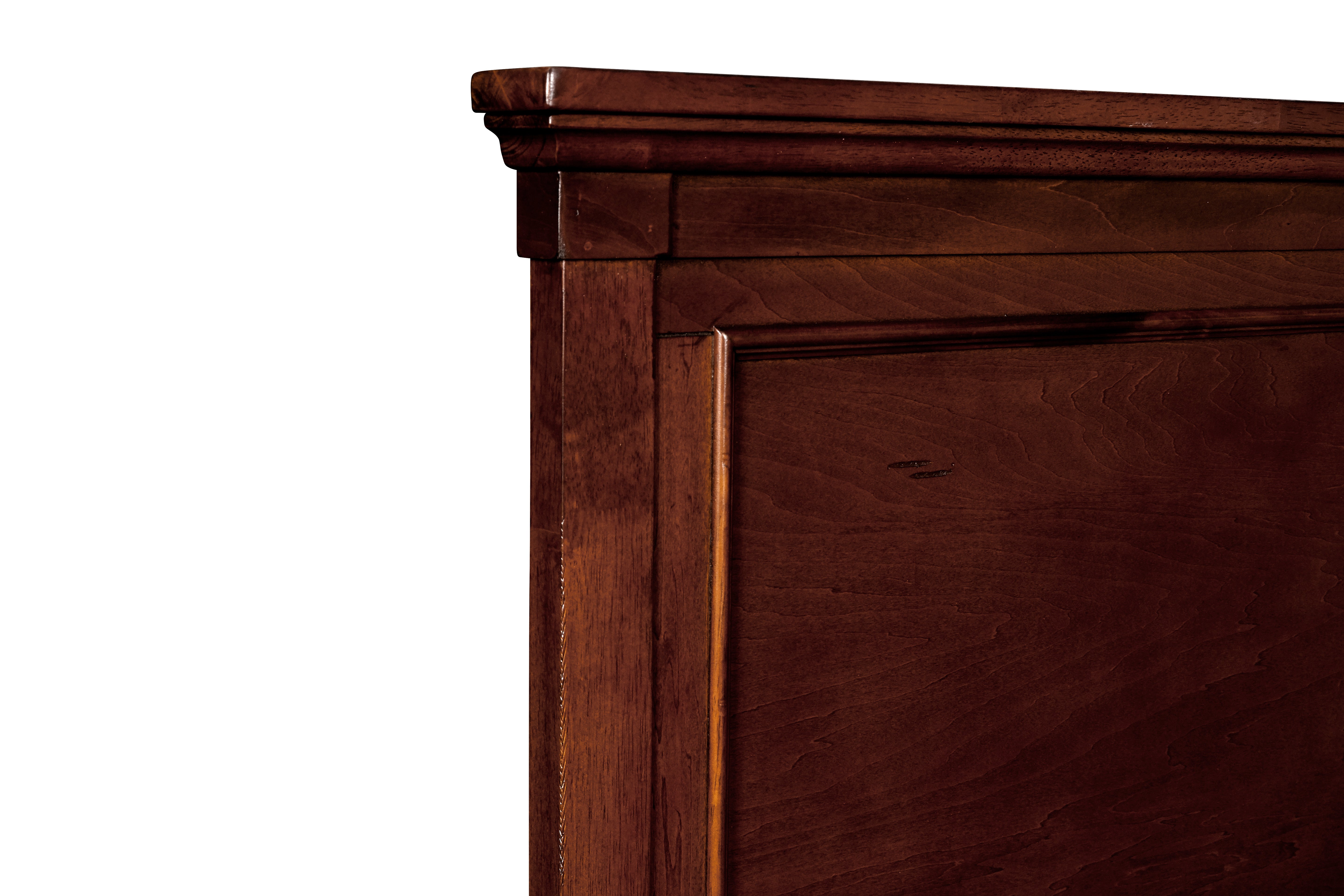 New Classic - Tamarack King Bed - Cherry - Dark Brown Wood - Beds - Additional View 4