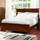 New Classic - Tamarack King Bed - Cherry - Dark Brown Wood - Beds - Additional View 5