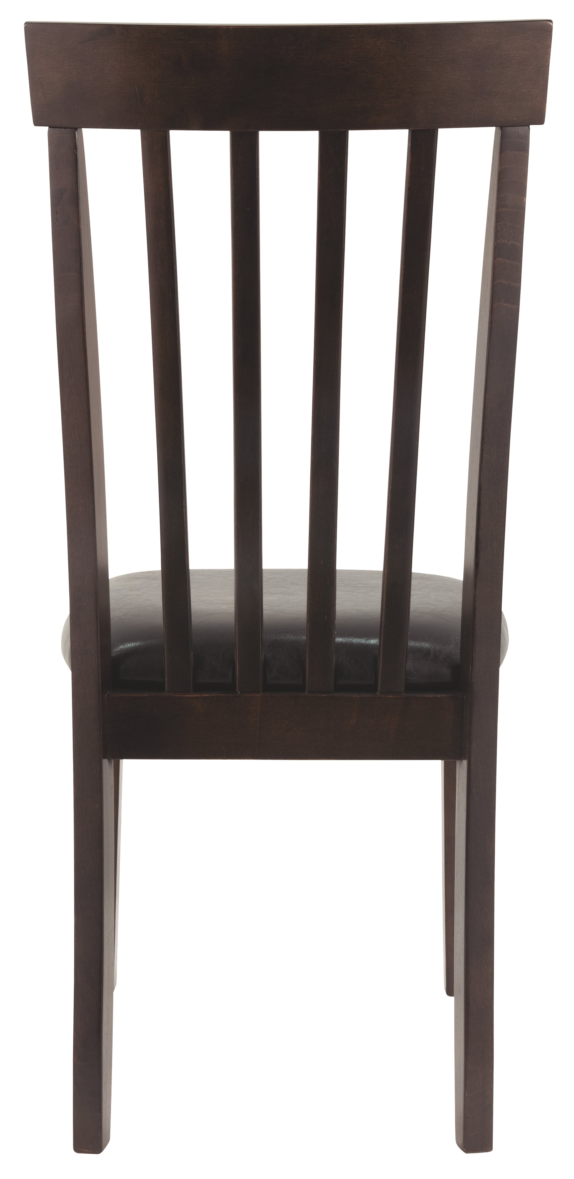 Ashley Furniture - HAMMIS UPHOLSTERED SIDE CHAIR - Dark Brown Leather Match|Wood - Chairs - Additional View 2