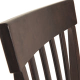 Ashley Furniture - HAMMIS UPHOLSTERED SIDE CHAIR - Dark Brown Leather Match|Wood - Chairs - Additional View 7