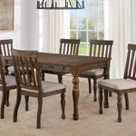 Joanna 7 Piece Dining Set - Brown - Additional View 1