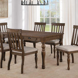 Joanna 7 Piece Dining Set - Brown - Additional View 1