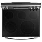 PROFILE FINGERPRINT RESISTANT ELECTRIC RANGE - Pearl Silver|Black - Ranges - Additional View 1
