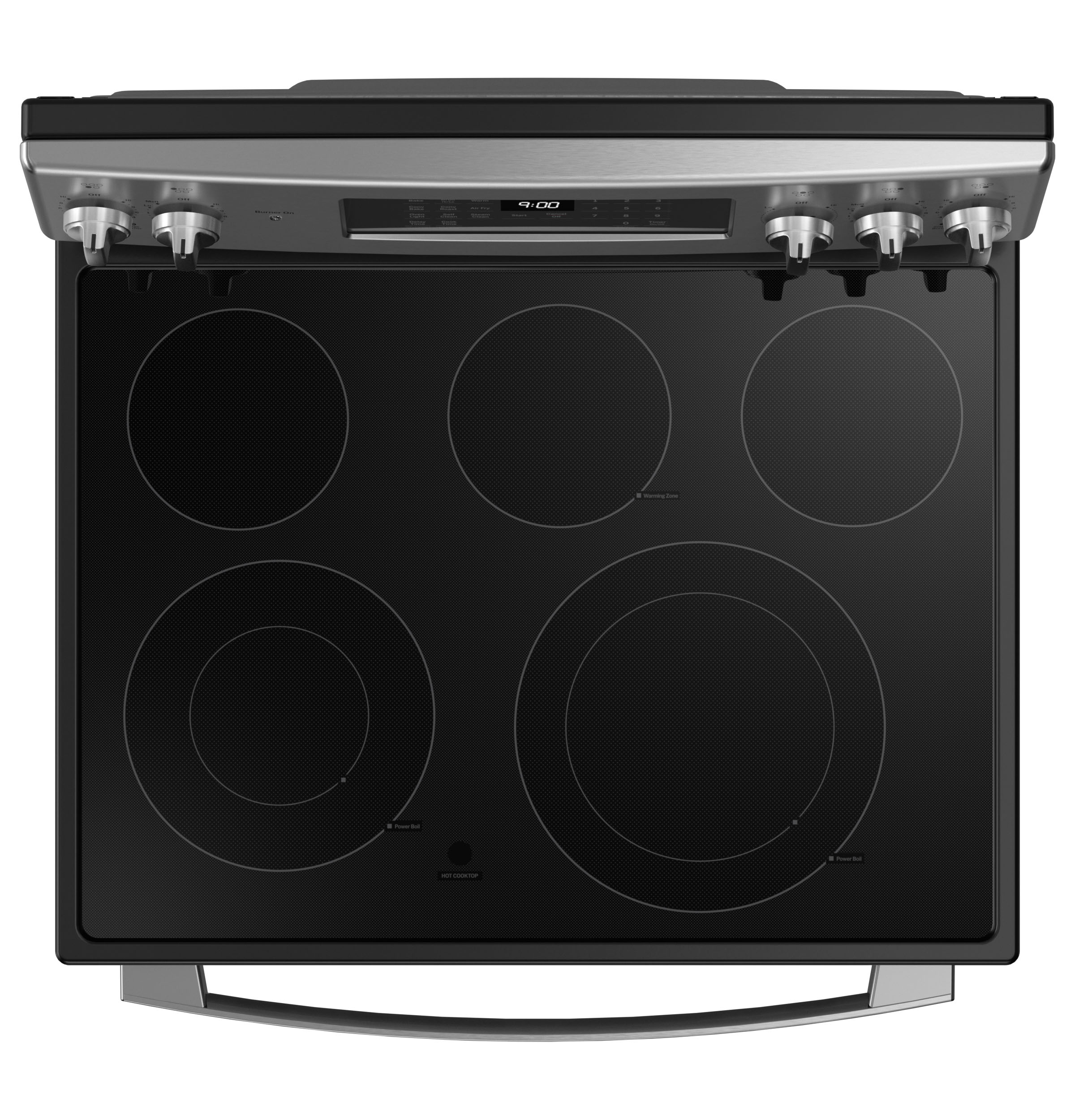PROFILE FINGERPRINT RESISTANT ELECTRIC RANGE - Pearl Silver|Black - Ranges - Additional View 1