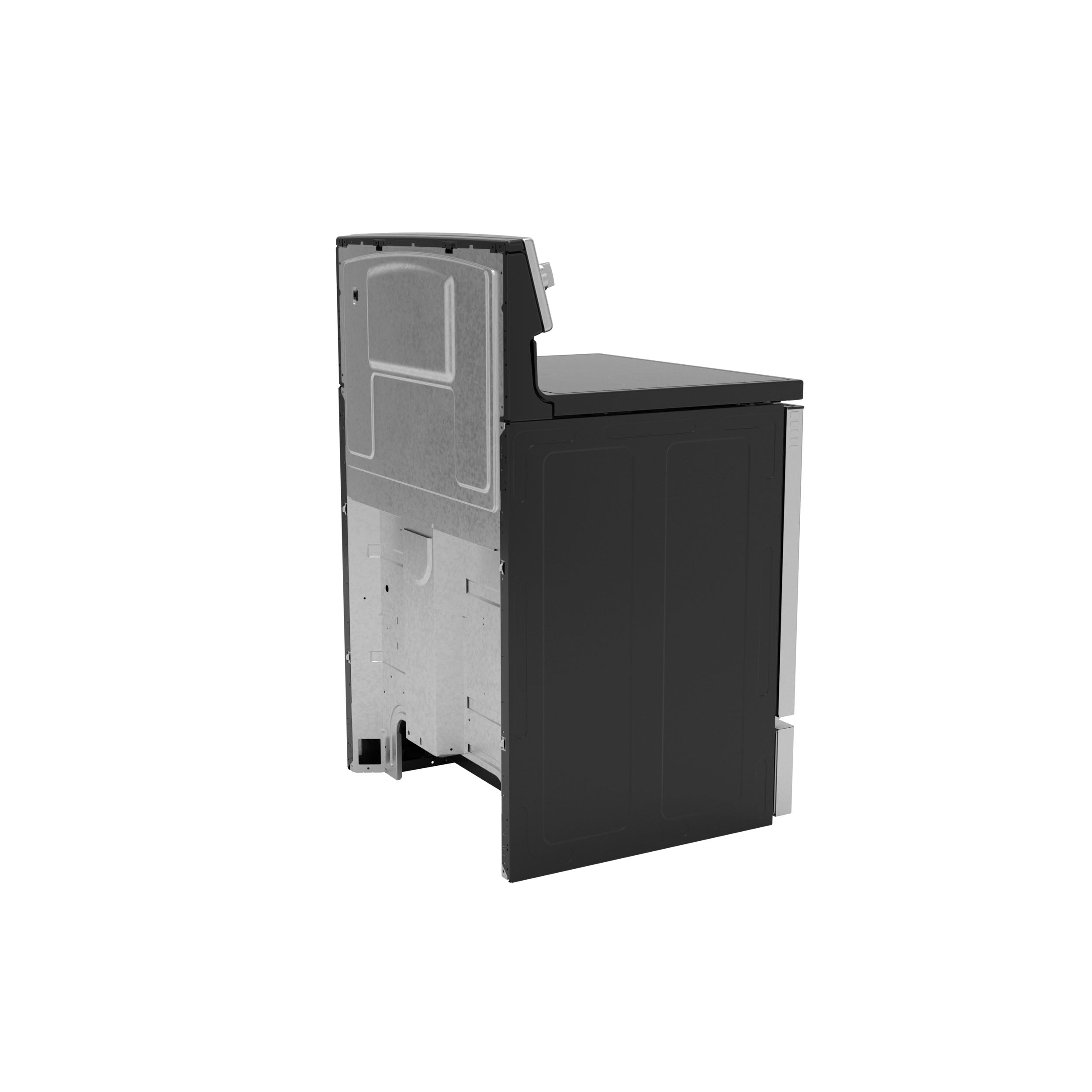 PROFILE FINGERPRINT RESISTANT ELECTRIC RANGE - Pearl Silver|Black - Ranges - Additional View 33