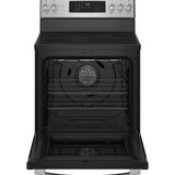 PROFILE FINGERPRINT RESISTANT ELECTRIC RANGE - Pearl Silver|Black - Ranges - Additional View 2