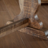International Furniture Direct - Marquez Dining Table - Light Brown Wood - Tables - Additional View 5