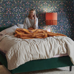 Tempur Sealy - Estate Firm Euro Pillowtop King Mattress - Blue|Light Blue Fabric - Mattresses - Additional View 5