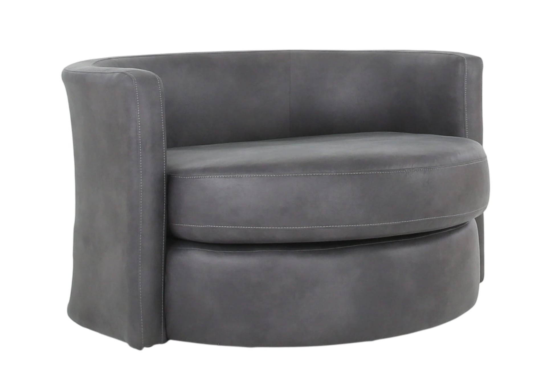CROW PEWTER SWIVEL CHAIR - Additional View 2