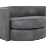 CROW PEWTER SWIVEL CHAIR - Additional View 2