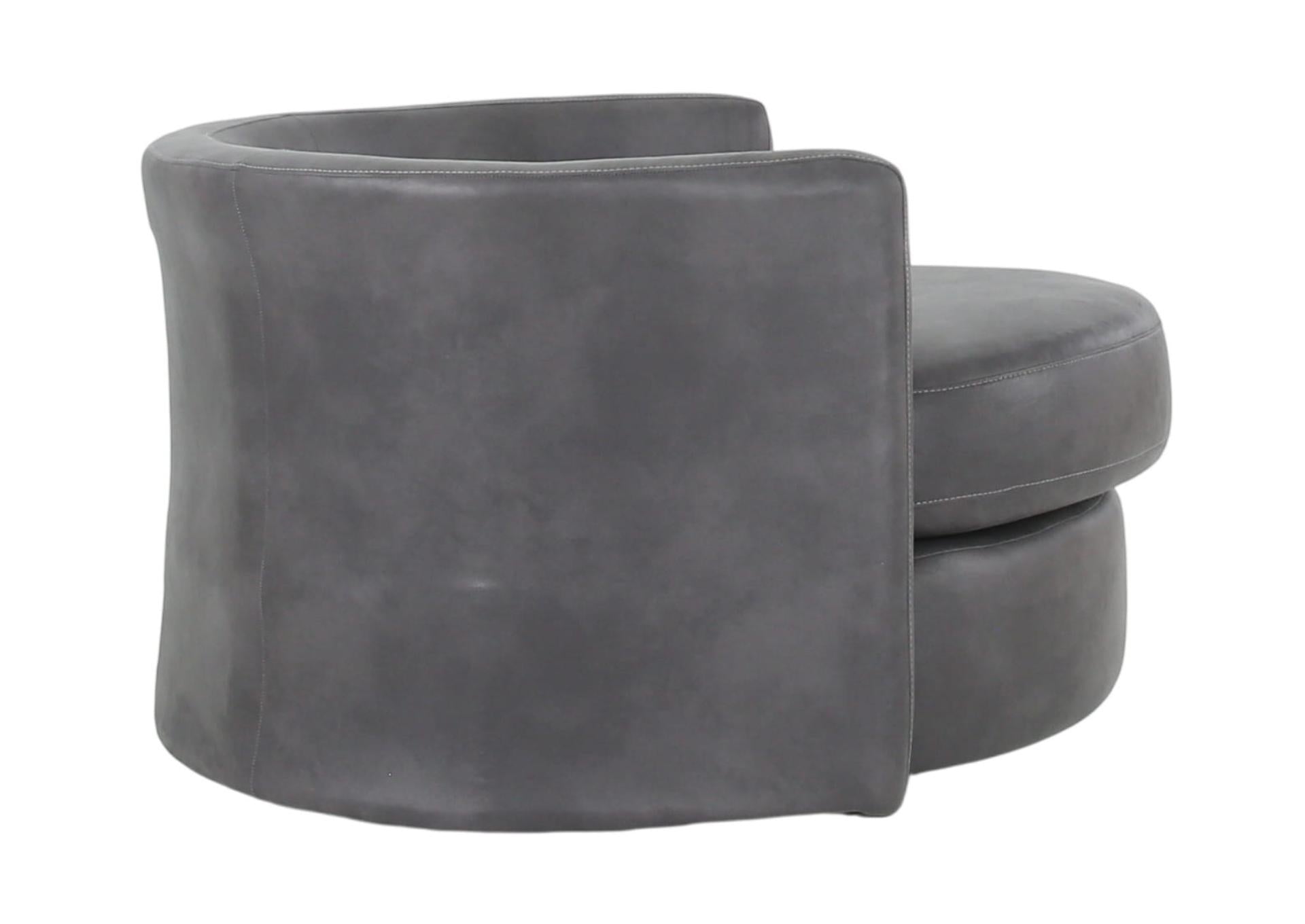 CROW PEWTER SWIVEL CHAIR - Additional View 4