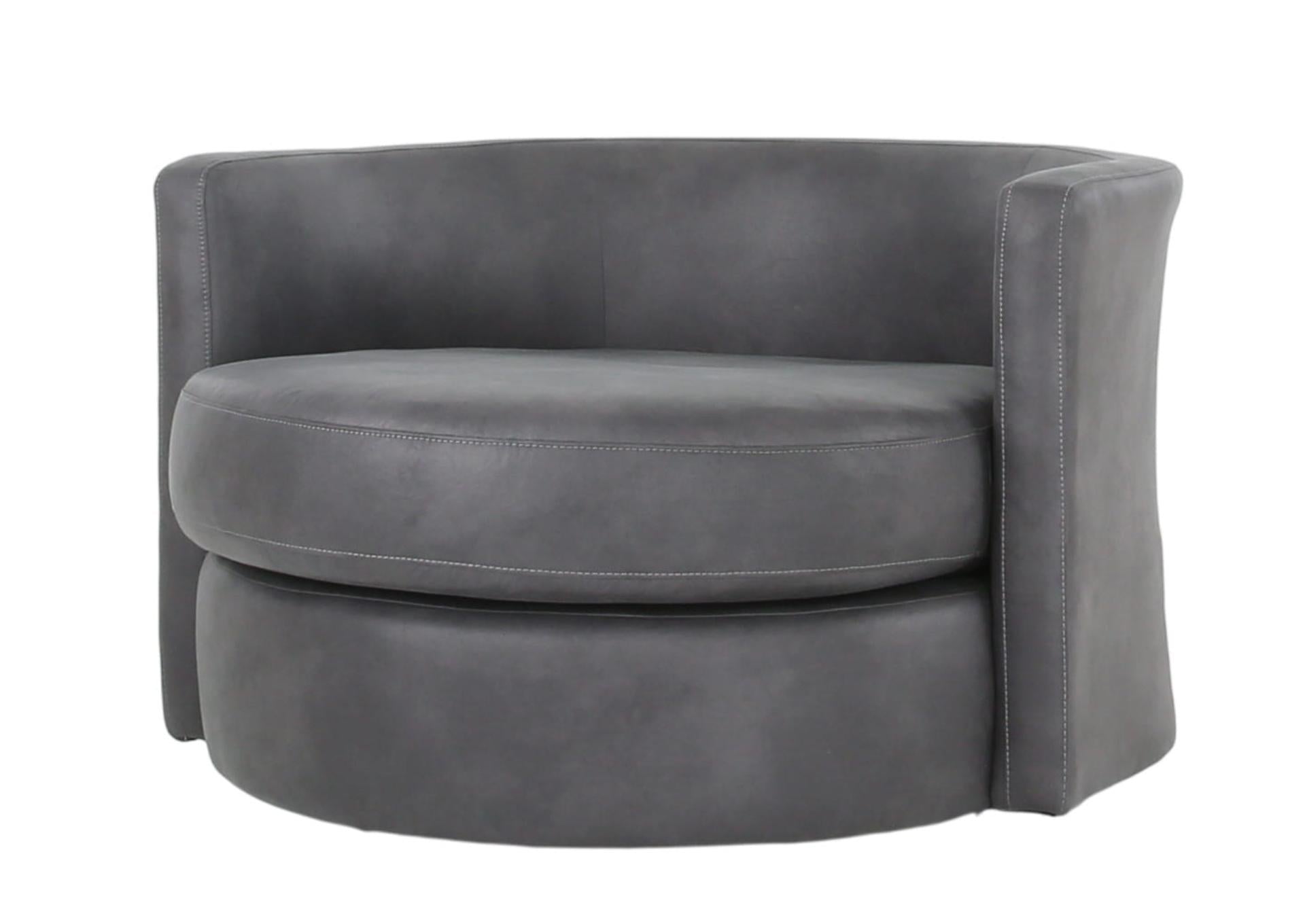 CROW PEWTER SWIVEL CHAIR - Additional View 6