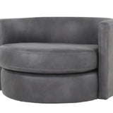 CROW PEWTER SWIVEL CHAIR - Additional View 6